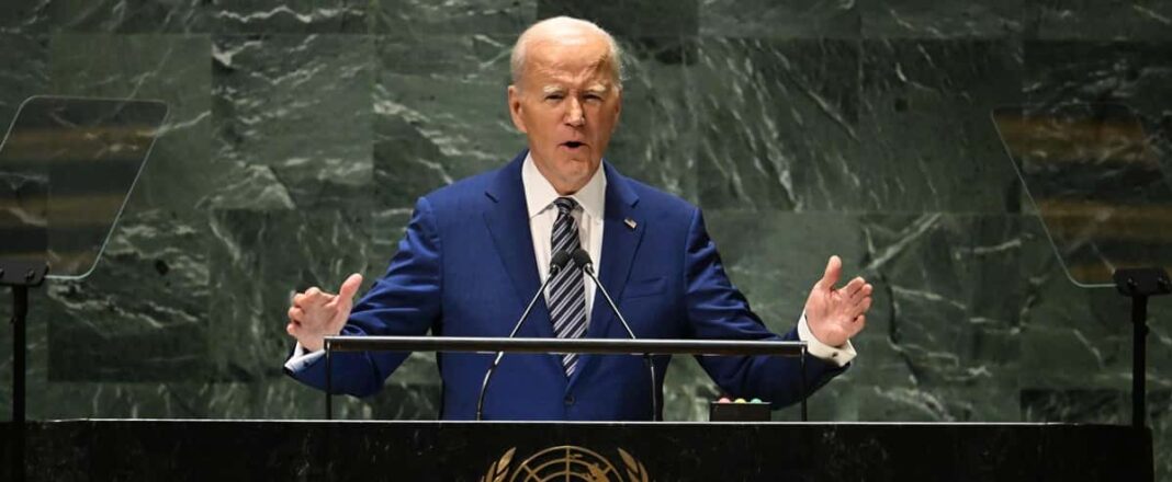 Biden criticizes “Russian aggression” at the UN where all eyes are on Zelensky

