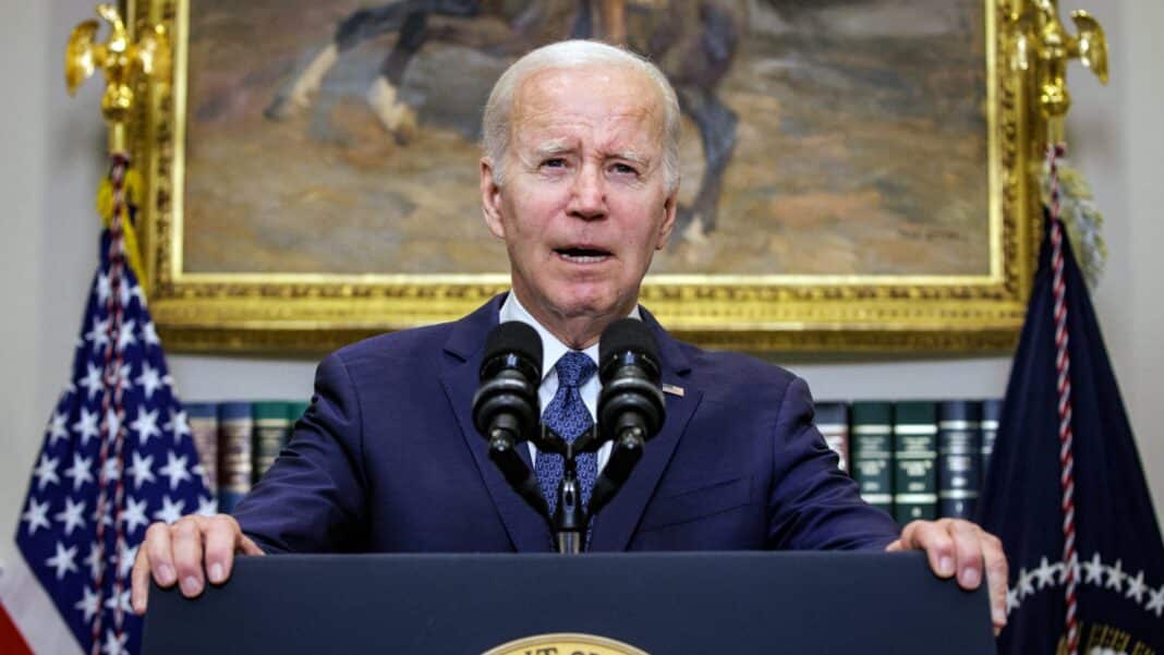 Biden defends his decision to run again in the face of criticism over his age

