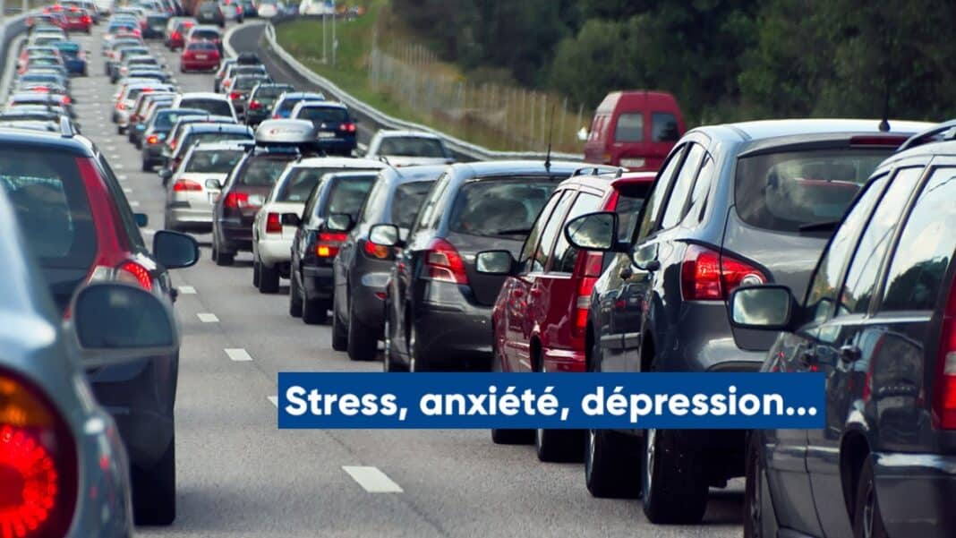  Do you suffer from traffic jams on the road?  Be careful, they can have a real impact on your mental health

