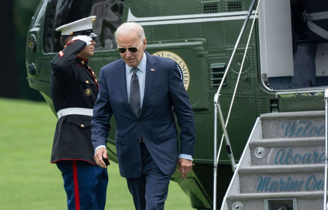 Even if he “understands” the criticism of his time, Biden is running to counter Trump

