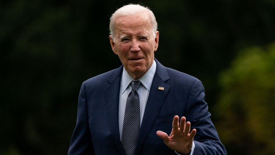 “I'm running because democracy is at stake”, accused of being too old to be president, Joe Biden defends himself

