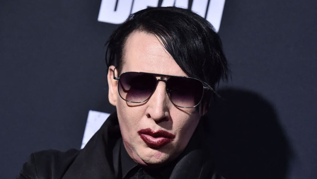 Marilyn Manson sentenced for blowing nose at camerawoman


